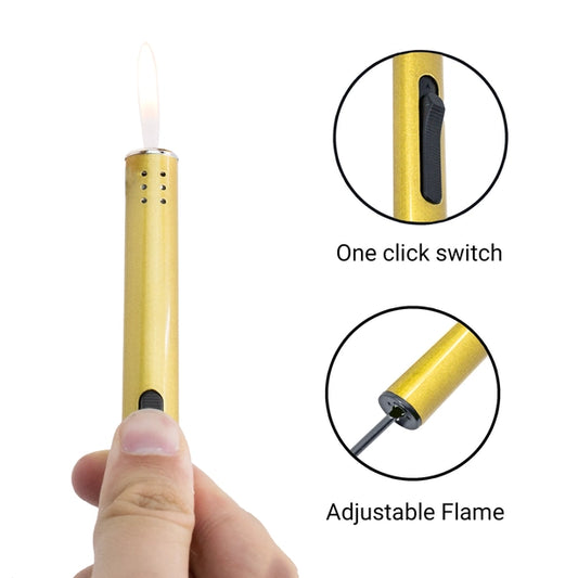 Candle Lighter {Slim Butane Gas Refillable Black}