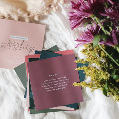 Scripture Cards For Worship