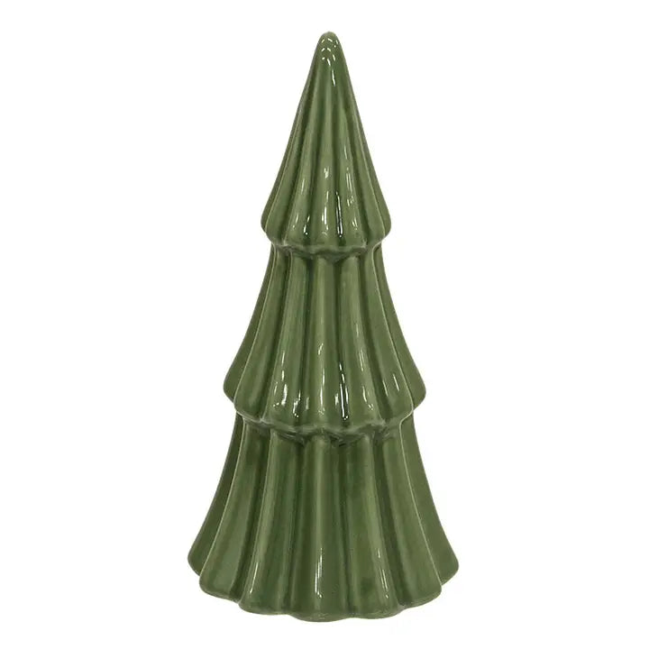 Green Christmas Ceramic Tree