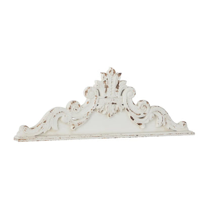 French Country White Wood Wall Decor