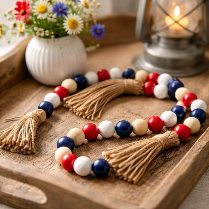 Americana Beaded Strand