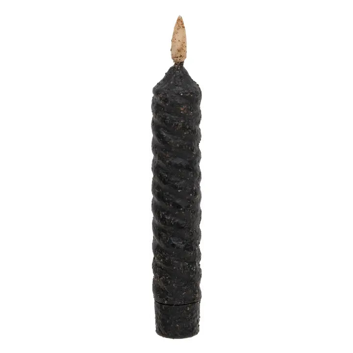 Black Vintage Twist Flicker Flame