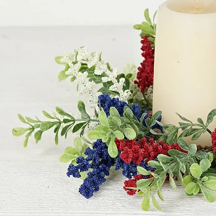Red White Blue Heather