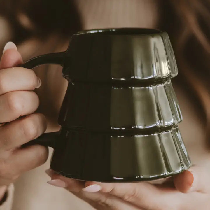 Green Tree Coffee Mug