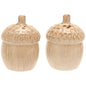 Acorn Stoneware Salt & Pepper Set