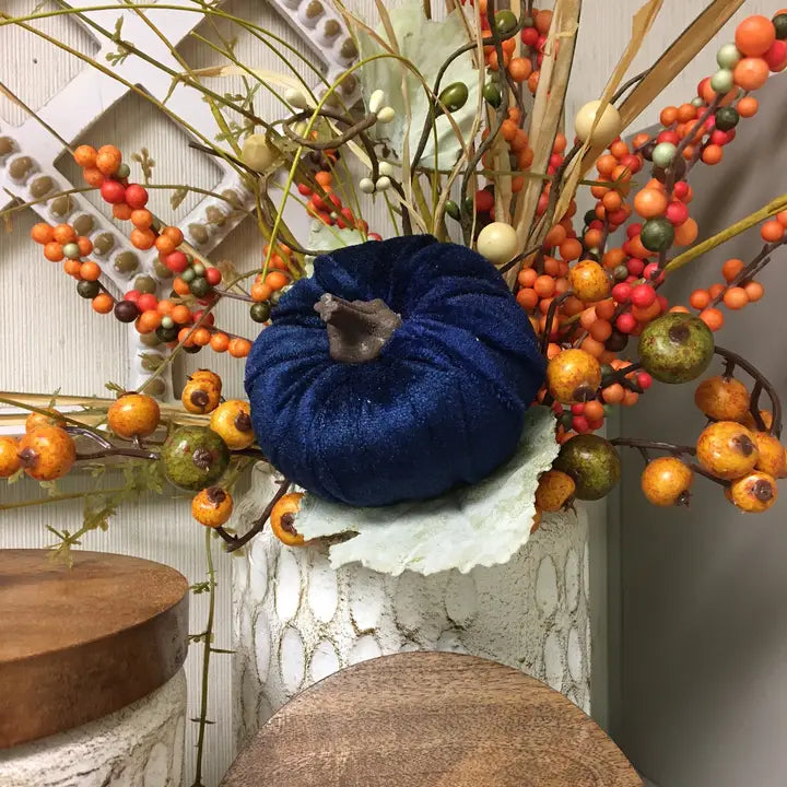 Velvet Pumpkin Pick