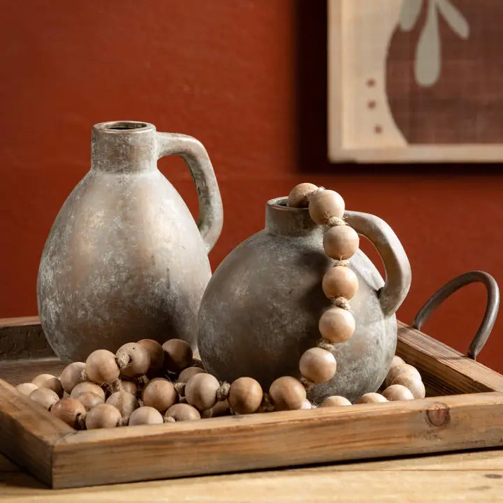 Handled Bottle Vase