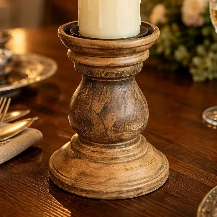 Candle Holder ~Stained