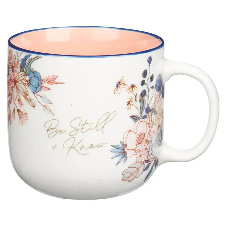 Pink Floral Be Still