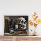Spell Books with Large Skull