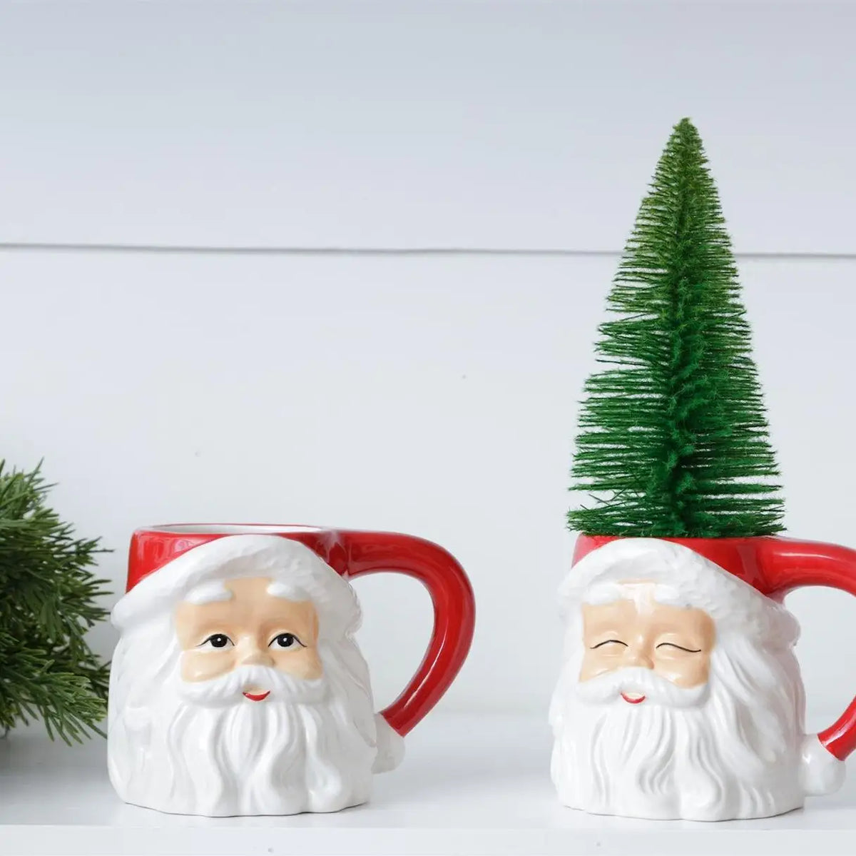 Classic Red/White Santa Mug