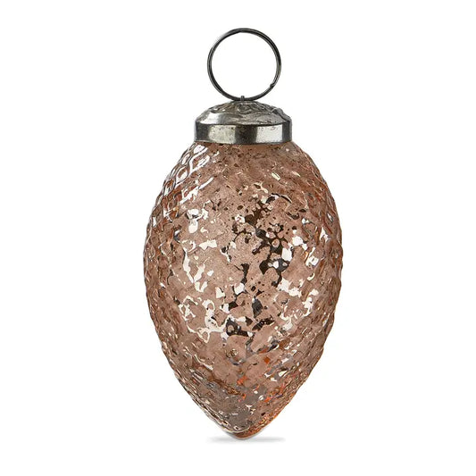 3" Diamond Cone Christmas Ornament