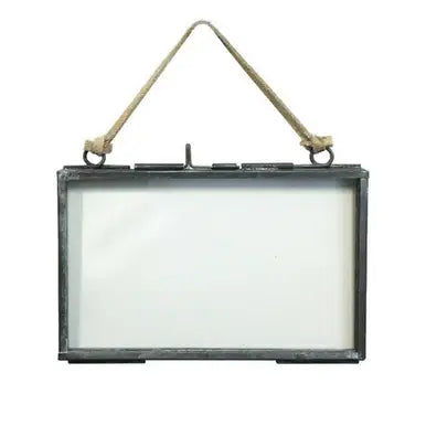 Hanging Picture Frame with Zinc Finish