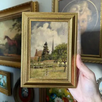 Gold Vintage Frame Art