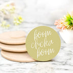 Coffee Bar Spring Ceramic Coasters