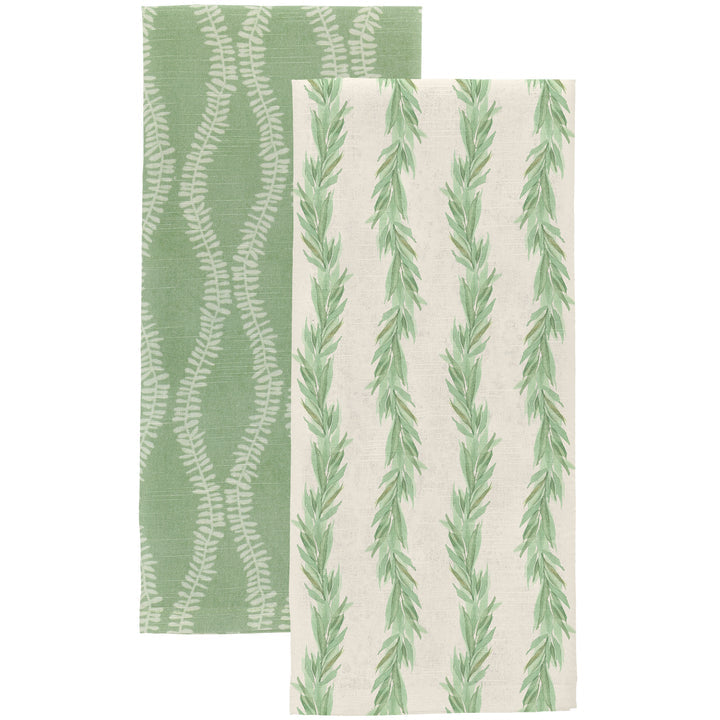 Leaf & Stem Towels