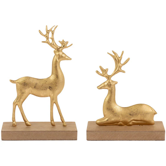 Gold Leaf Deer