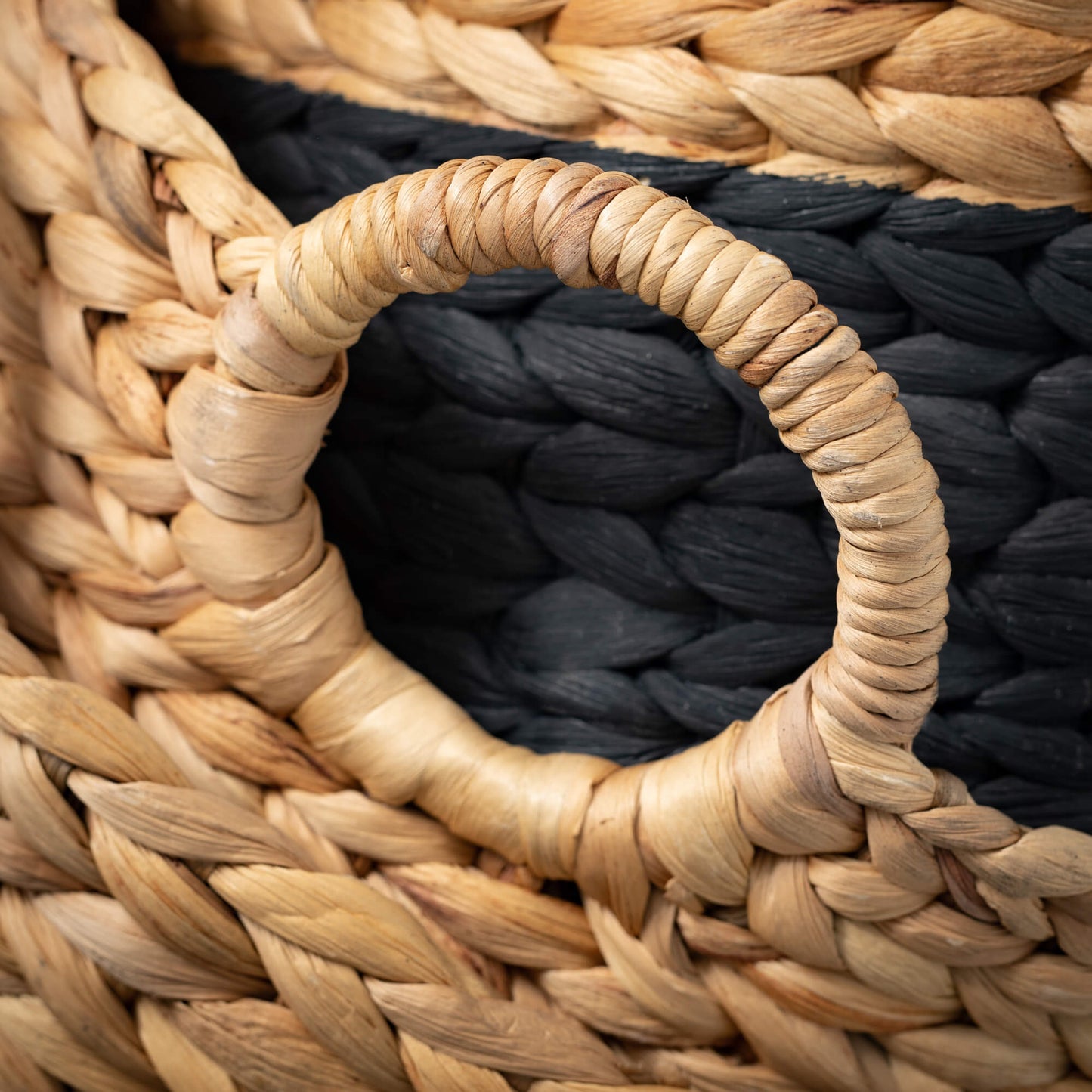 Black/Natural Basket