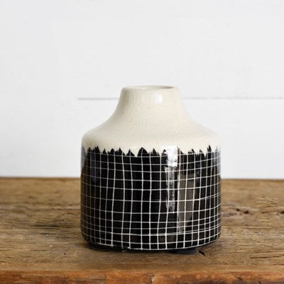 Urban Check Vase