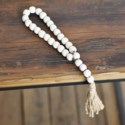 Washed Beads with Tassel