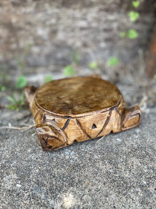 Wood Pedestal